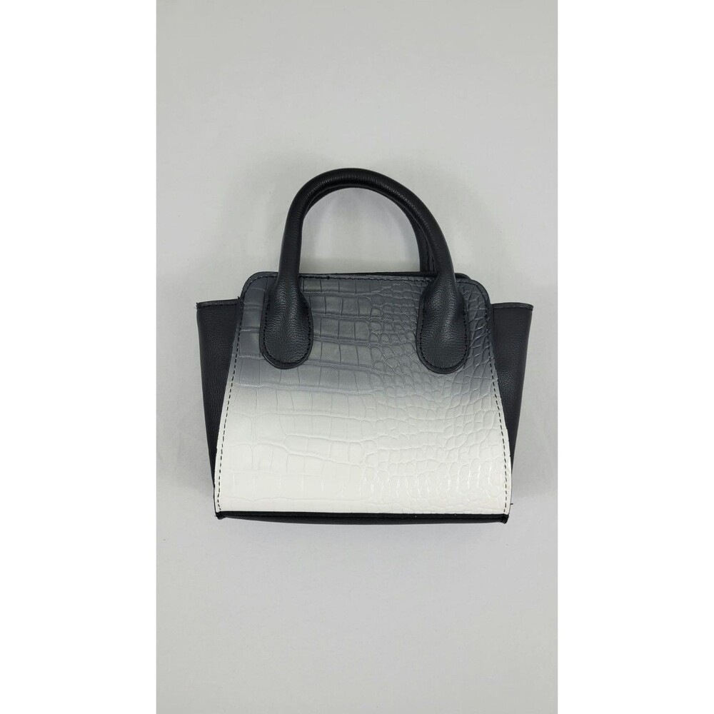 Unbranded Black, White And gradiant Grey Hang BAg